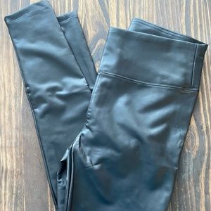 American Eagle leather leggings